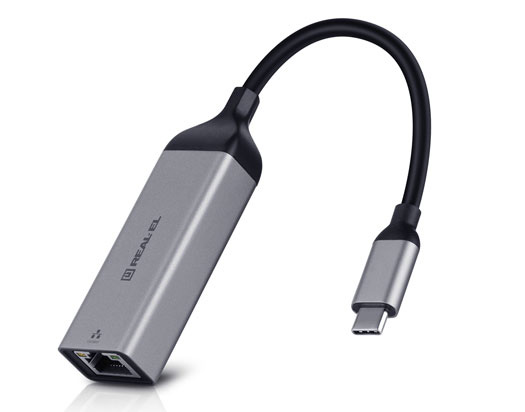 Адаптер REAL-EL CE-150 (Type C - Ethernet) adapter-real-el-ce-150-type-c-ethernet