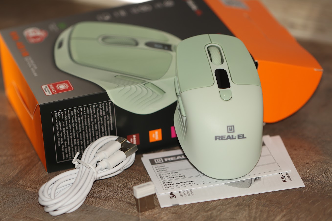 Wireless-optical-mouse-REAL-EL RM-481W