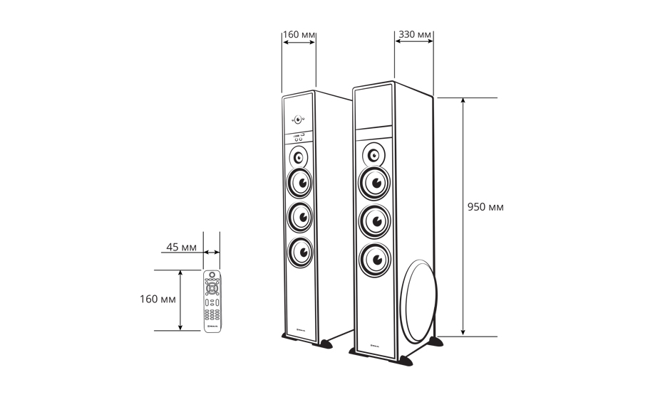 Мультимедійна акустика 2.0 REAL-EL S-2070 multimedjna-akustika-real-el-s-2070