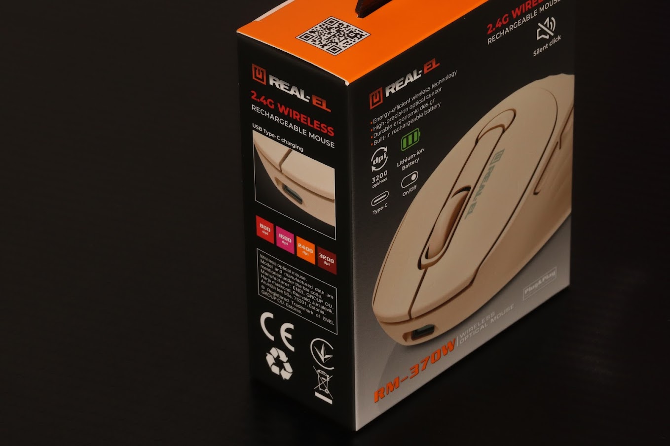 Wireless-optical-mouse-REAL-EL RM-370W
