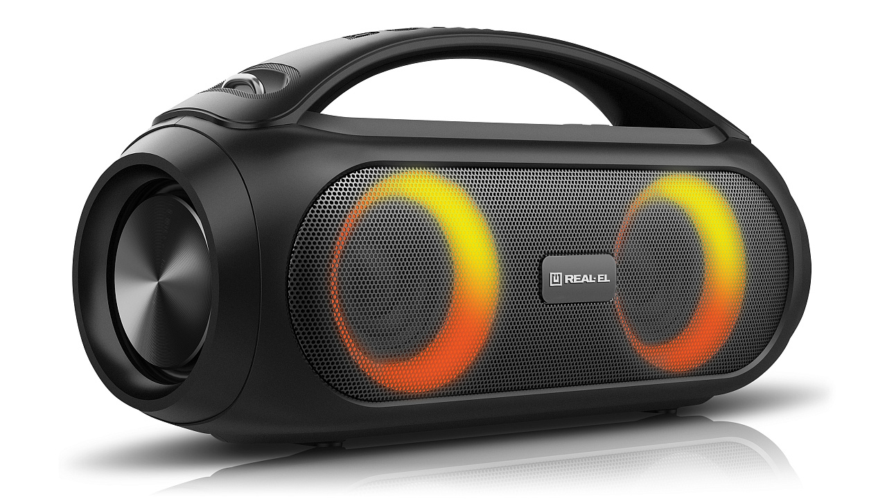 Переносна колонка REAL-EL X-745 bluetooth-kolonka-real-el-x-745
