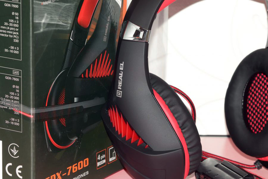 Стереонавушники з мікрофоном REAL-EL GDX-7600 stereonaushniki-s-mikrofonom-real-el-gdx-7600