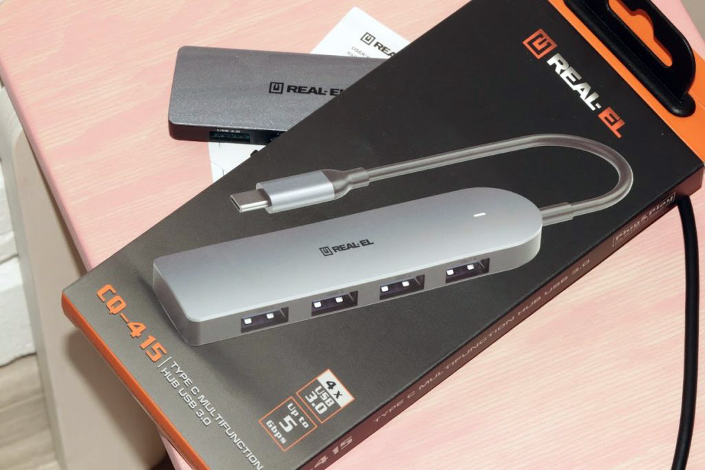 Упаковка хаба REAL-EL CQ-415 upakovka-haba-real-el-cq-415